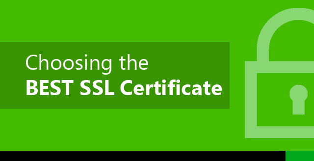 cheapest best SSL certificate