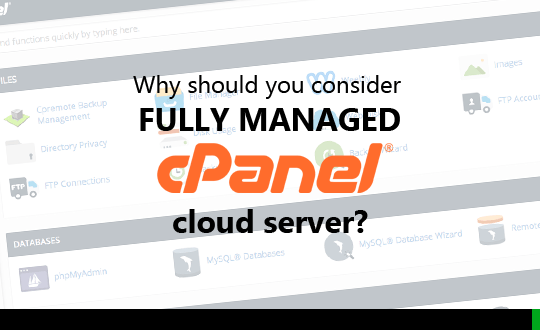 fully managed cpanel cloud server