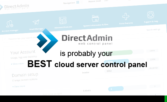 fully managed directadmin cloud server