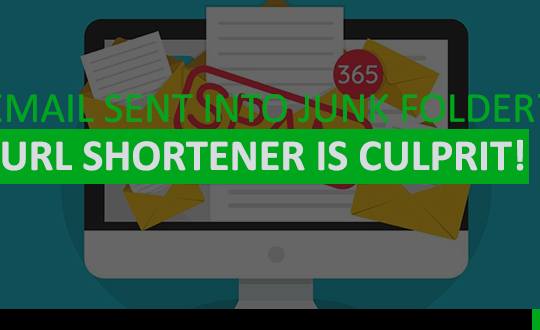 email junk folder url shortener