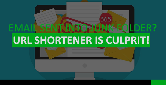 email junk folder url shortener